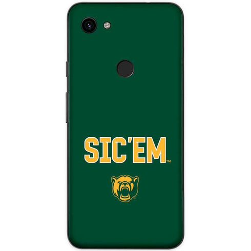 Baylor University Sic Em Green Google Pixel 3a XL Skin
